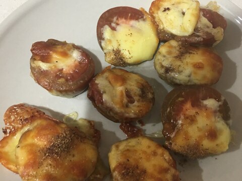 エアーフライヤーで焼きトマト